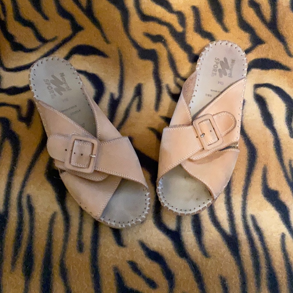 Hand stitched native like sandal made in Brazil